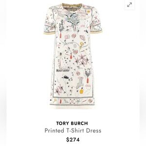 Tory Burch POETRY of THINGS Dress - Size S LIKE NEW